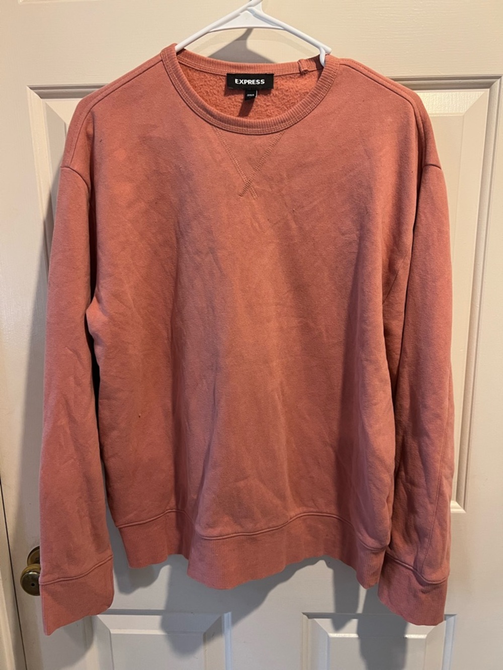 Express Men’s Rosewood Crewneck Sweatshirt